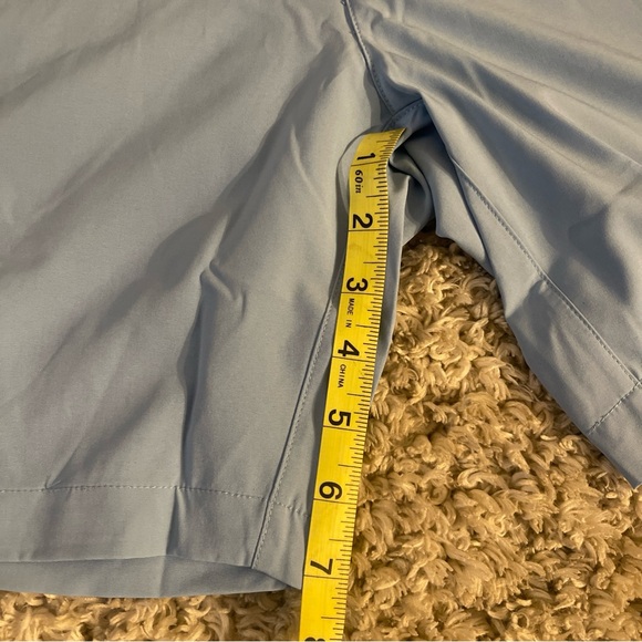 Maelreg Light Blue Men's Flat Front Shorts 34 x 7” NWT - Picture 5 of 12